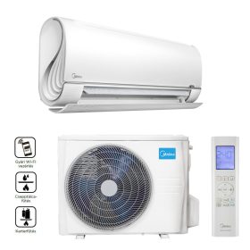   Midea Breezeless+MSFAAU-09HRFN8 oldalfali mono split klíma 2.5 kW